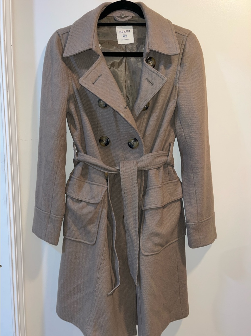 Women’s Tan Peacoat / Trenchcoat